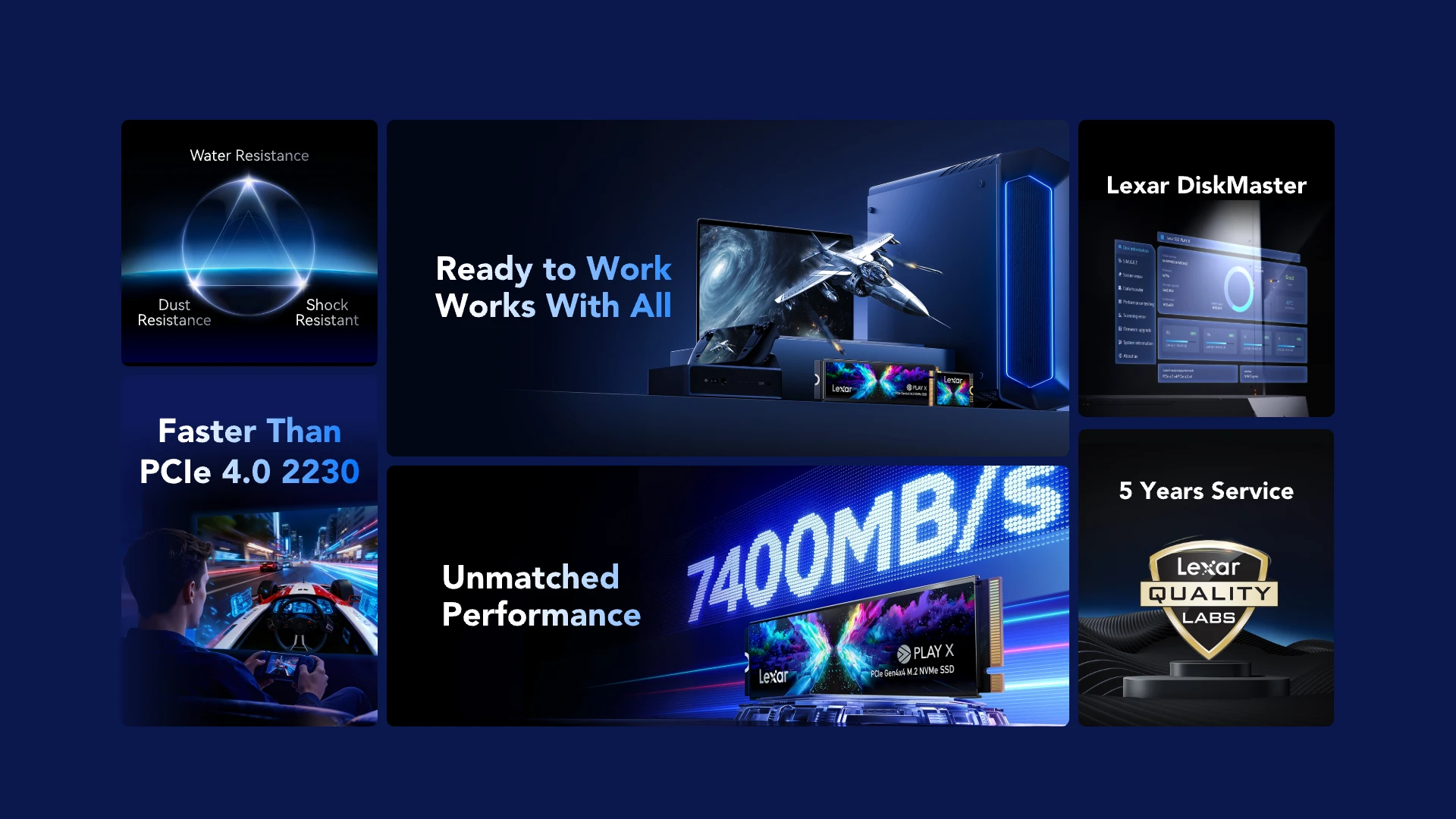 Lexar Play X Features