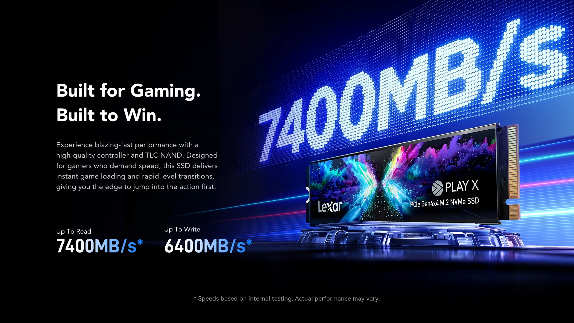 7400MB/s High Speed